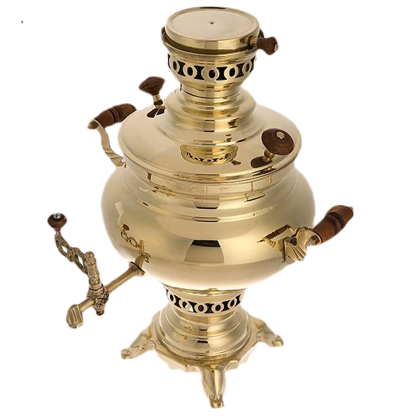  سماور زغالی ظرفیت 5 لیتر 