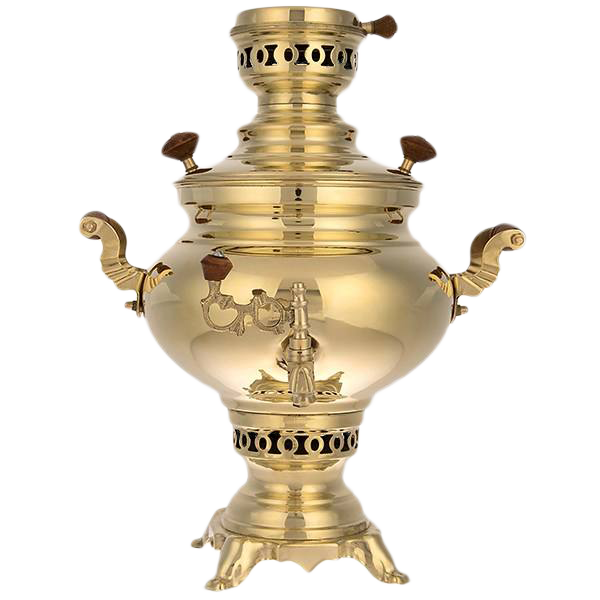  سماور زغالی ظرفیت 5 لیتر 